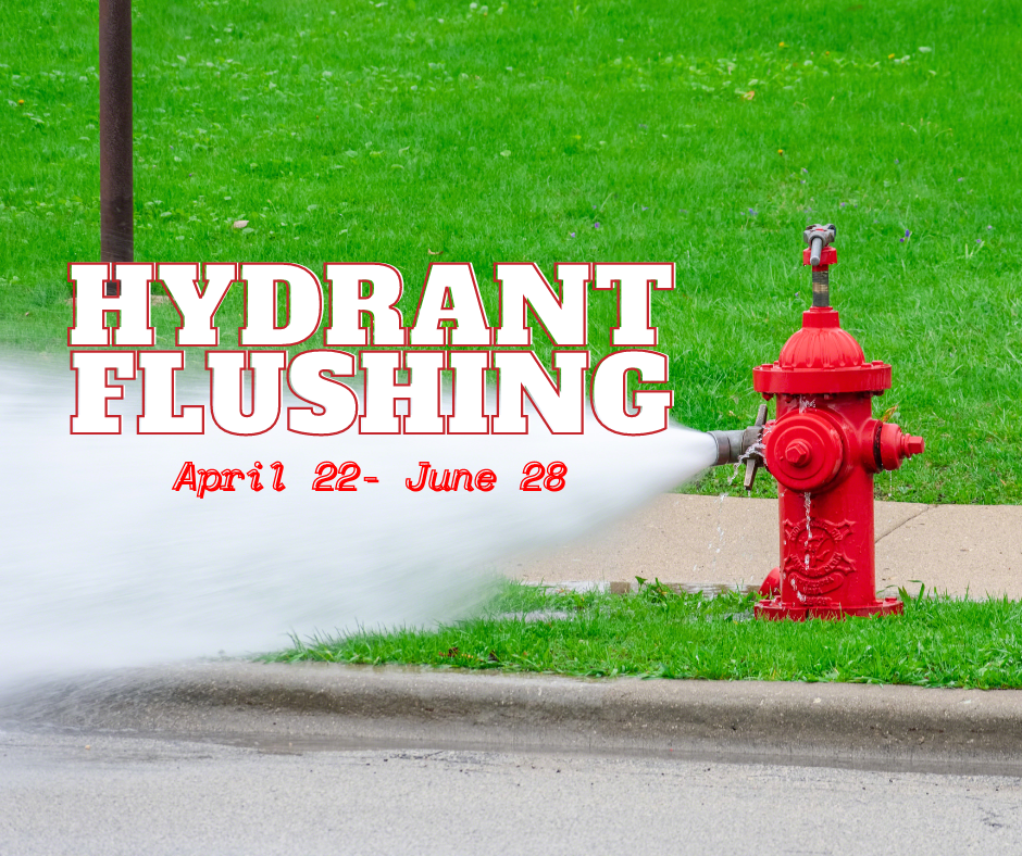 spraying Fire hydrant 