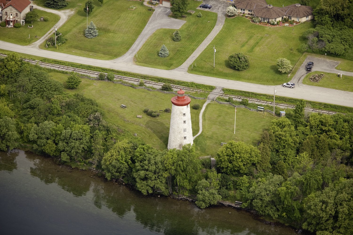 Lighthouse at the Battle of the Windmill historic site