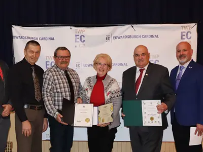 Citizen of the Year Lori Lurges with Council