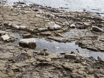 dry river bed