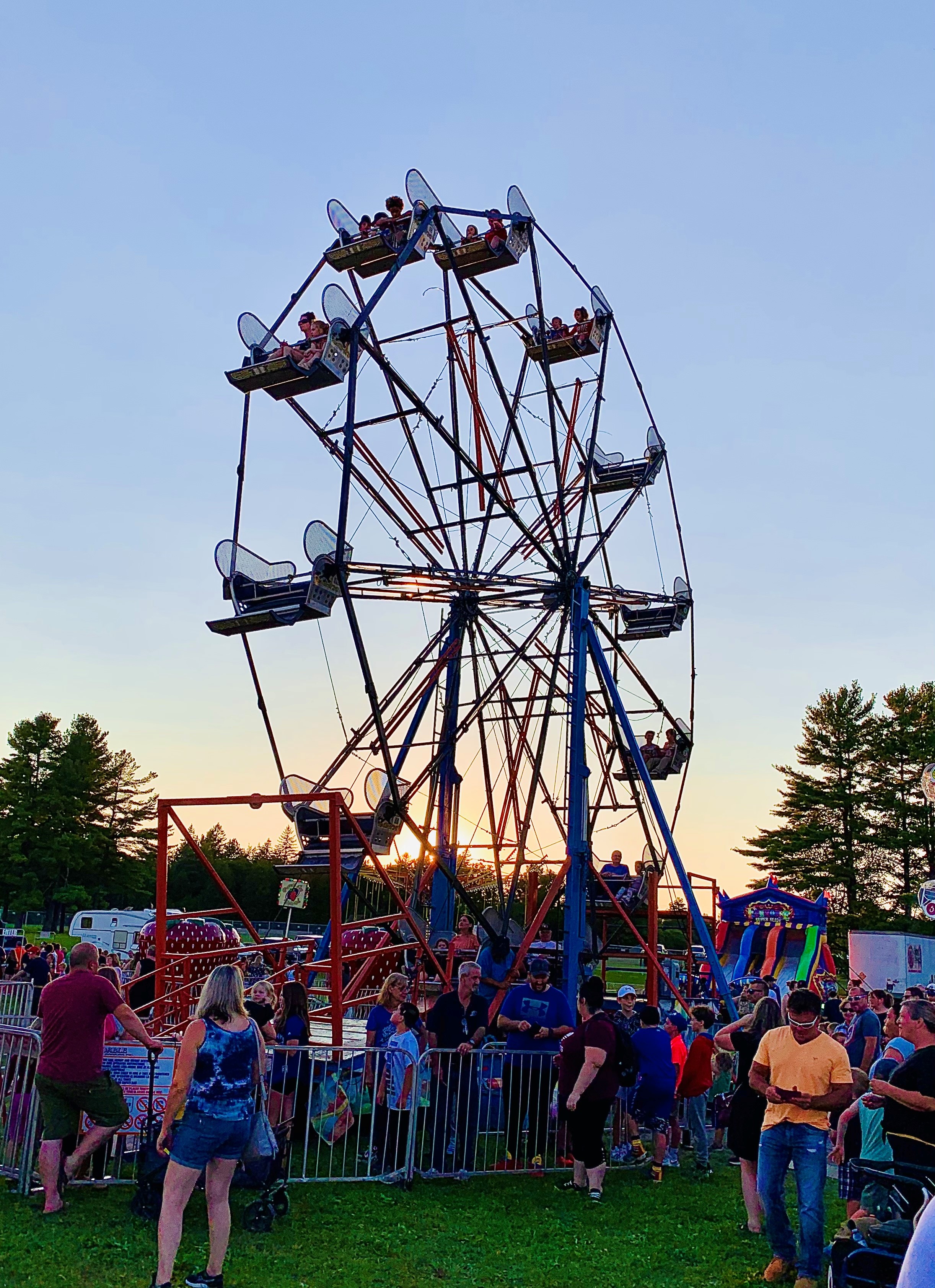 ferris wheel at the Spencerville fair
