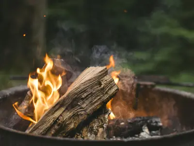recreational campfire